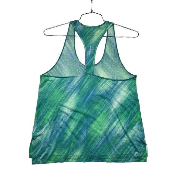 Nike Dri-Fit Tank Top Women's Size Large Green Breathe Athletic Running Training - Picture 6 of 12